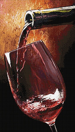Благородное вино размер 40х70 Ag 2316