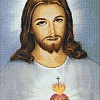 Сердце Иисуса размер 40х50 Ag 3407