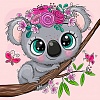Маленькая коала 20х20 Ag 2503